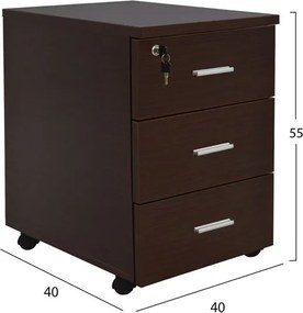 ΣΕΤ ΓΡΑΦΕΙΟΥ 2ΤΜΧ ΣΕ ΧΡΩΜΑ WENGE HM10215.12