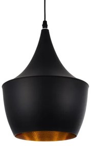 Κρεμαστό Φωτιστικό Μεταλλικό SHANGHAI BLACK Μαύρο 01025-A Globostar-01025-A-Μαύρο 01025-A