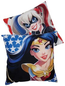 Διακοσμητικό Μαξιλάρι (40x40) 2 Όψεων Das Home Super Hero Girls 5504