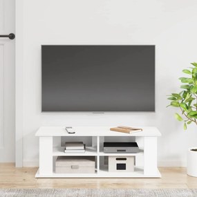 vidaXL Βάση τηλεόρασης Λευκό 96 x 35 x 33,5 εκ