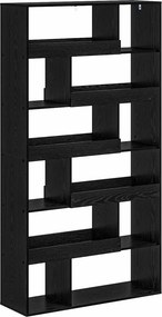 vidaXL Ράφι βιβλίων 100 x 33 x 156,5 εκ Επεξεργασμένο Ξύλο Μαύρη δρυς