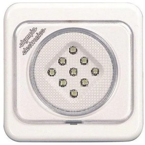 Φωτιστικό στεγανό LED GR-80 τοίχου OLYMPIA ELECTRONICS-923080001-Λευκό 923080001