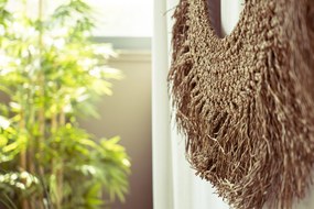 Wall decor S Line 90cm χειροποίητο με κρόσια S1885-00N3