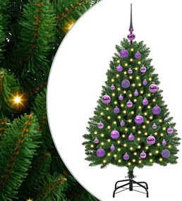 vidaXL Τεχνητό Χριστουγεννιάτικο Δέντρο 120 cm 150 LED Θερμό λευκό