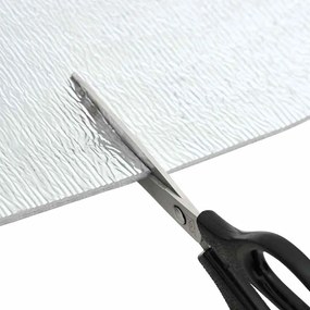 vidaXL Ανακλαστήρας θερμότητας καλοριφέρ Ασημί 10 x 0,5 m