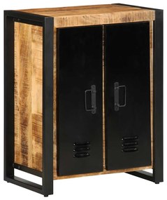 vidaXL Μπουφές 55x35x70 εκ. από Μασίφ Ακατέργαστο Ξύλο Μάνγκο
