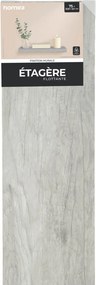 ΡΑΦΙΈΡΕΣ/ΡΆΦΙΑ ΤΟΊΧΟΥ FLOATING SHELF MDF L75*22,8CM WHITE OAK 6RAN792CB