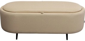 Bench Venezia Storage Beige 100cm - Μπεζ