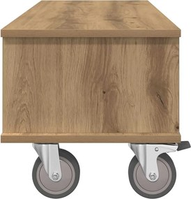 vidaXL Βάση TV Artisan Oak 100 x 35 x 35 εκ Επεξεργασμένο ξύλο