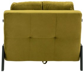 Πολυθρόνα - Κρεβάτι CONSTANCE C3078.13 Βελούδο Λαδί 95x92x66Υ εκ. 95x92x66 εκ.
