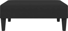 vidaXL Υποπόδιο Μαύρο 77x55x31 εκ. Βελούδινο