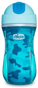 Παγούρι 266ml Με Καλαμάκι Chicco Sport F04-06991-20-01 Μπλε