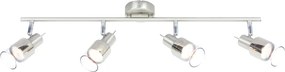 Σποτ Πολύφωτο Aca Platinum MC6564 Chrome