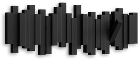 Umbra sticks μαύρη κρεμάστρα τοίχου 49.2x18.1εκ 318211-040