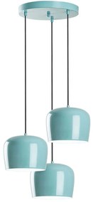 Φωτιστικό Οροφής Yozgat 892OPV2103 Φ45x114cm 3xE27 40W Turquoise Opviq