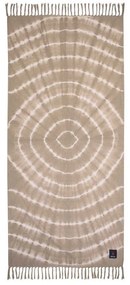 Πετσέτα Θαλάσσης - Παρεό 3847 Brown Greenwich Polo Club Θαλάσσης 80x170cm 100% Cotton