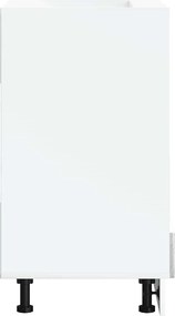 vidaXL Ντουλάπι φούρνου Kalmar Γκρι Sonoma Επεξεργασμένο Ξύλο