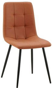 Καρέκλα Carre 03-1103 54,5x45x90cm Taba Μέταλλο,Ύφασμα