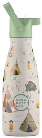 COOL BOTTLES Ανοξείδωτο παγούρι Ινδιάνοι 260ml