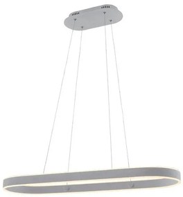 Κρεμαστό Φωτιστικό Οροφής Led Λευκό 144-16014 Eurolamp-144-16014-Λευκό 144-16014