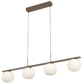 Κρεμαστό Φωτιστικό Οροφής LED 24W Καφέ Άμμου Vino-4S SunLight-VINO-4S-Καφέ VINO-4S