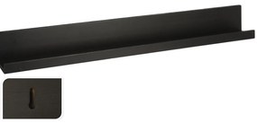 Ράφι Επιτοίχιο ArteLibre Μαύρο MDF 58x6x6.8cm