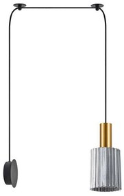 Φωτιστικό Οροφής Adept Tube 77-8832 12x15/300cm 1xE27 60W Gold-Smoke Homelighting