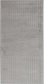 vidaXL Χαλιά χώρου Ορθογώνιος GALATI Γκρι 150 x 80 cm Πολυεστέρας