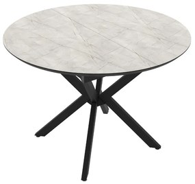 MATIS Επεκτεινόμενη ροτόντα δείπνου DOBOK lagina gloss 110+35x77 MATISTAMADA008
