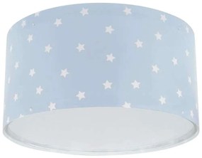 Φωτιστικό Οροφής-Πλαφονιέρα Starlight 82216 T 33x16,5cm 2xE27 15W Light Blue Ango