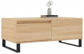 vidaXL Τραπεζάκι Σαλονιού Sonoma Δρυς 90x50x36,5 εκ. Επεξεργασμ. Ξύλο