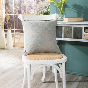Μαξιλαροθήκη Διακοσμητική Felicia 05 Blue Teoran 43X43 Cotton-Polyester