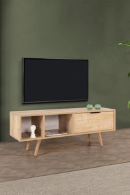 Έπιπλο Τηλεόρασης Sapphire Δρυς RECAL 130x35x18