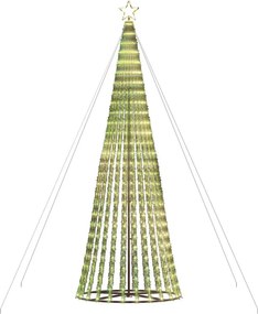 vidaXL Χριστουγεννιάτικο δέντρο LED 1028 LED Ζεστό Λευκό 403 cm