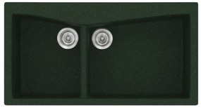 Sanitec Classic 326 Granite Green Ένθετος Νεροχύτης