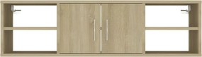 vidaXL Ράφι Τοίχου Sonoma Δρυς 102 x 30 x 29 εκ. Επεξ. Ξύλο