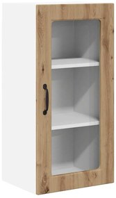 vidaXL Ραφιέρα τοίχου LUCCA 2 pcs Artisan Δρυς 40 x 31 x 80 εκ.