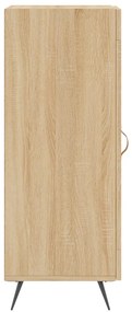 vidaXL Ντουλάπι Sonoma Δρυς 34,5x34x90 εκ. από Επεξεργασμένο Ξύλο