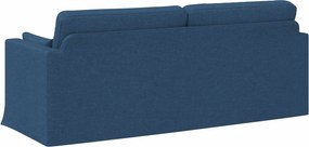 vidaXL Καναπές Μπλε 198 x 78 x 80 εκ ύφασμα