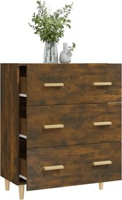 vidaXL Ντουλάπι Καπνιστή Δρυς 70 x 34 x 90 εκ. Επεξεργασμένο Ξύλο