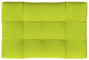 Μαξιλάρι Παλέτας Αν. Πράσινο 120 x 80 x 12 εκ. Υφασμάτινο - Πράσινο