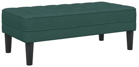 vidaXL Σετ Καναπέ 2 pcs Σκούρο Πράσινο 173 x 131 x 67 εκ ύφασμα