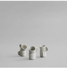 Φλυτζάνια Native Espresso Set of 6 Άσπρο Birch Κεραμικό H5,5 cm x W8,5 cm 101 COPENHAGEN
