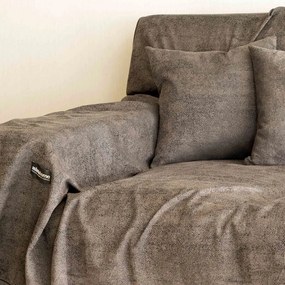 Ριχτάρι Kedros Beige-Brown Aslanis Home Διθέσιο 180x250cm Cotton-Polyester