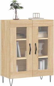 vidaXL Ντουλάπι Sonoma Δρυς 69,5 x 34 x 90 εκ. από Επεξεργασμένο Ξύλο