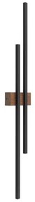Απλίκα Φωτιστικό Τοίχου 2xLED 24W Ξύλο Flash Wood TK Lighting-6416-Μπεζ 6416