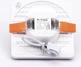LED V-TAC Πάνελ mini 18W SAMSUNG Chip Τετράγωνο Ρυθμιζόμενο Φως Ημέρας 737