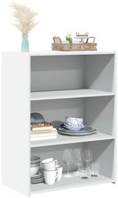 vidaXL Συρταριέρα Λευκή 70x41x93 εκ. από Επεξεργασμένο Ξύλο
