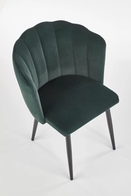 K386 chair, color: dark green DIOMMI V-CH-K/386-KR-C.ZIELONY