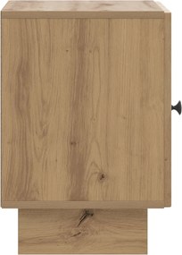 vidaXL Κομοδίνο 2 τεμ. Artisan Δρυς 43 x 34,5 x 50 εκ